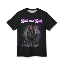 Load image into Gallery viewer, Rich and Rich Unisex LuiiLoviie Comic Tee - Bold Graphic Shirt for Confident Style