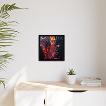 Load image into Gallery viewer, Vibrant Tribal Art Canvas Print - Framed Multi-Color Decor