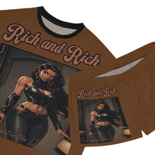 Load image into Gallery viewer, R&RH Luiiloviie Women's Short Brown Pajama Set - Stylish Loungewear for Comfort and Confidence
