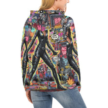 Load image into Gallery viewer, Rich and Rich Multicolor Caricature Hoodie for Women
