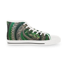 Load image into Gallery viewer, R&RH Men's Green Viper High Tops