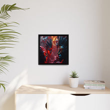 Load image into Gallery viewer, Vibrant Tribal Art Canvas Print - Framed Multi-Color Decor