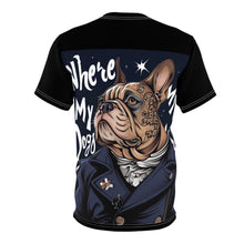 Load image into Gallery viewer, R&RH Stylish Unisex Tee - 'Where My Dogs' Design for Dog Lovers