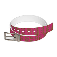 Load image into Gallery viewer, Rich and Rich Unique Pink Stylish Graphic Belt for Everyday Wear, Fashion Accessory, Adjustable Belt for Casual Outfits, Trendy Wardrobe