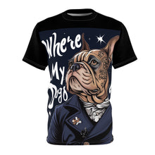 Load image into Gallery viewer, R&RH Stylish Unisex Tee - 'Where My Dogs' Design for Dog Lovers