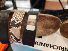 Load image into Gallery viewer, Rich and Rich Womens Stripe Sandal with Caricature - Rich and Rich Homeopportunities