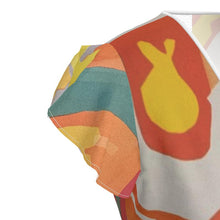 Load image into Gallery viewer, (R&RH) Orange Flower Tea Dress