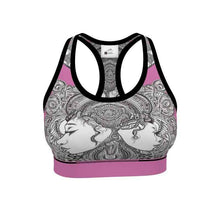 Load image into Gallery viewer, Rich and Rich Pink Destiny Designer Sports Bra