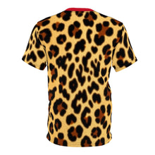 Load image into Gallery viewer, R&RH Red Leopard Print Unisex Tee - Bold Jungle Style for Everyday Wear