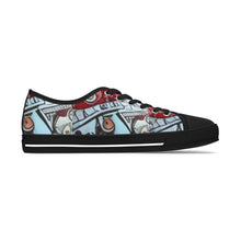 Load image into Gallery viewer, R&RH Abstract Color Women's Low Top Sneakers