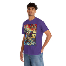 Load image into Gallery viewer, Vibrant Artistic Graphic Tee, Unisex Cotton Shirt, Casual Wear, Gift for Art Lovers, Festival Clothing, Unique T-Shirt