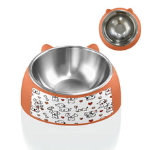 Load image into Gallery viewer, A Rich and Rich Playtime Doodles Orange Pet Bowl - Rich and Rich Homeopportunities