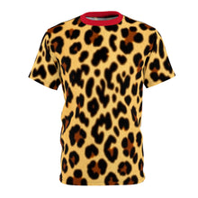 Load image into Gallery viewer, R&RH Red Leopard Print Unisex Tee - Bold Jungle Style for Everyday Wear