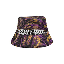 Load image into Gallery viewer, Rich and Rich Women's Purple "This Too Shall Pass" Bucket Hat
