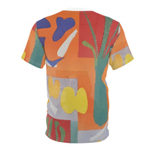 Load image into Gallery viewer, Vibrant Unisex Cut & Sew Tee - Abstract Art Design
