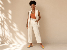 Load image into Gallery viewer, Rich and Rich Orange Abstract Unisex Espadrilles | Artistic Handmade Casual Shoes for Men and Women - Rich and Rich Homeopportunities