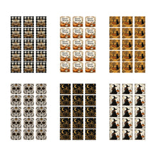 Load image into Gallery viewer, Rich and Rich Halloween Personalized Temporary Tatoo Set of 6 Sheets