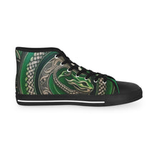 Load image into Gallery viewer, R&RH Men's Green Viper High Tops
