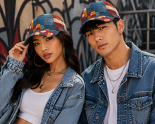 Load image into Gallery viewer, Rich and Rich Unisex Multicolor Jean Look Snapback Hat