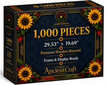 Load image into Gallery viewer, AncientCraft — Juneteenth Heritage | 1000-Piece Wooden Freedom Mosaic Jigsaw Puzzle - Rich and Rich Homeopportunities