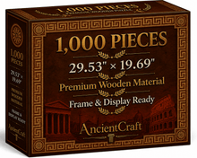 Load image into Gallery viewer, AncientCraft β The Colosseum & Roman Legions | 1000-Piece Wooden Mosaic Jigsaw Puzzle - Rich and Rich Homeopportunities