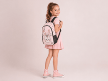 Load image into Gallery viewer, Rich and Rich Girls Bunny Designer Backpack | Pink Polka Dot 1200D Nylon Kids School & Travel Bag - Rich and Rich Homeopportunities