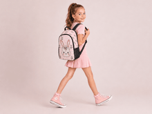 Load image into Gallery viewer, Rich and Rich Girls Bunny Designer Backpack | Pink Polka Dot 1200D Nylon Kids School & Travel Bag - Rich and Rich Homeopportunities