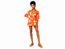 Load image into Gallery viewer, Rich and Rich Orange Abstract Unisex Espadrilles | Artistic Handmade Casual Shoes for Men and Women - Rich and Rich Homeopportunities