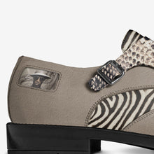 Load image into Gallery viewer, Rich and Rich ClassySophisticate Men's Traditional Beige Leather and Suede Monk Strap Dress Shoe