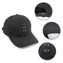 Load image into Gallery viewer, R&RH Geometric Sandwich Peak Unisex Black Cap