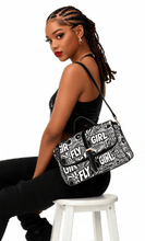 Load image into Gallery viewer, Rich and Rich Women's Fly Girl Leather Black Satchel Bag - Rich and Rich Homeopportunities