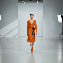 Load image into Gallery viewer, Orange Feng Shui Inspired Espadrilles