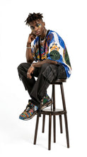 Load image into Gallery viewer, Graffiti Mesh Sneakers — Colorful Urban Streetwear for Men - Rich and Rich Homeopportunities