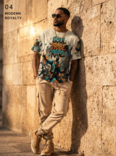 Load image into Gallery viewer, Rich and Rich Soul Tribe Rise Men's Multicolor Beige T-Shirt | Men's Graphic Streetwea