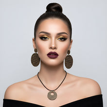 Load image into Gallery viewer, Rich and Rich Safari Animal Print Organic Wooden Women's Necklace - Rich and Rich Homeopportunities