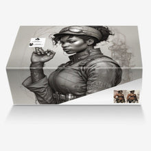 Load image into Gallery viewer, Rich and Rich Black and Red Womensmilitary  Urban-Inspired Women's High Top Boot