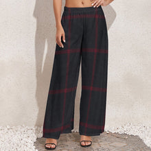 Load image into Gallery viewer, Rich and Rich Red Checker Women's Wide-Leg Pants