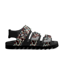 Load image into Gallery viewer, RRH triple stripes luxury sandal - Rich and Rich Homeopportunities