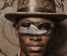 Load image into Gallery viewer, Rich and Rich ClassySophisticate Men's Traditional Beige Leather and Suede Monk Strap Dress Shoe