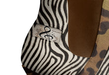 Load image into Gallery viewer, Rich and Rich ClassyThelma Brown and Biege Animal Print Women's Tassels Leather Platform Pump - Rich and Rich Homeopportunities