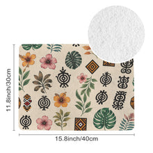 Load image into Gallery viewer, Rich & Rich Personalized Pet Beige Feeding Mat β Custom Absorbent Non-Slip Pet Food & Water Mat (USA)