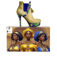 Load image into Gallery viewer, R&RH Mozell Yellow Women's Tassel Stilettos Pump - Rich and Rich Homeopportunities