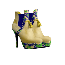 Load image into Gallery viewer, R&RH Mozell Yellow Women's Tassel Stilettos Pump - Rich and Rich Homeopportunities