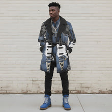 Load and play video in Gallery viewer, Rich and Rich Bluefiness Men's Minimal Blue Street High Boot