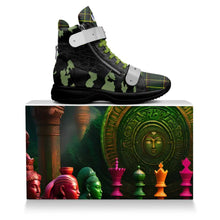 Load image into Gallery viewer, Rich and Rich Queenrich Green Checker Women's High Top Sneaker - Rich and Rich Homeopportunities
