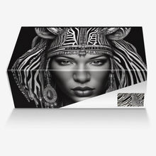 Load image into Gallery viewer, richandrichbizme Black and White Animal Print Women's High Heel Slip On Boot