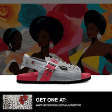 Load image into Gallery viewer, RRH Suumertime Spikes Luxury Sandal - Rich and Rich Homeopportunities