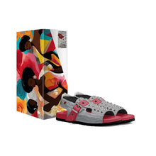 Load image into Gallery viewer, RRH Suumertime Spikes Luxury Sandal - Rich and Rich Homeopportunities