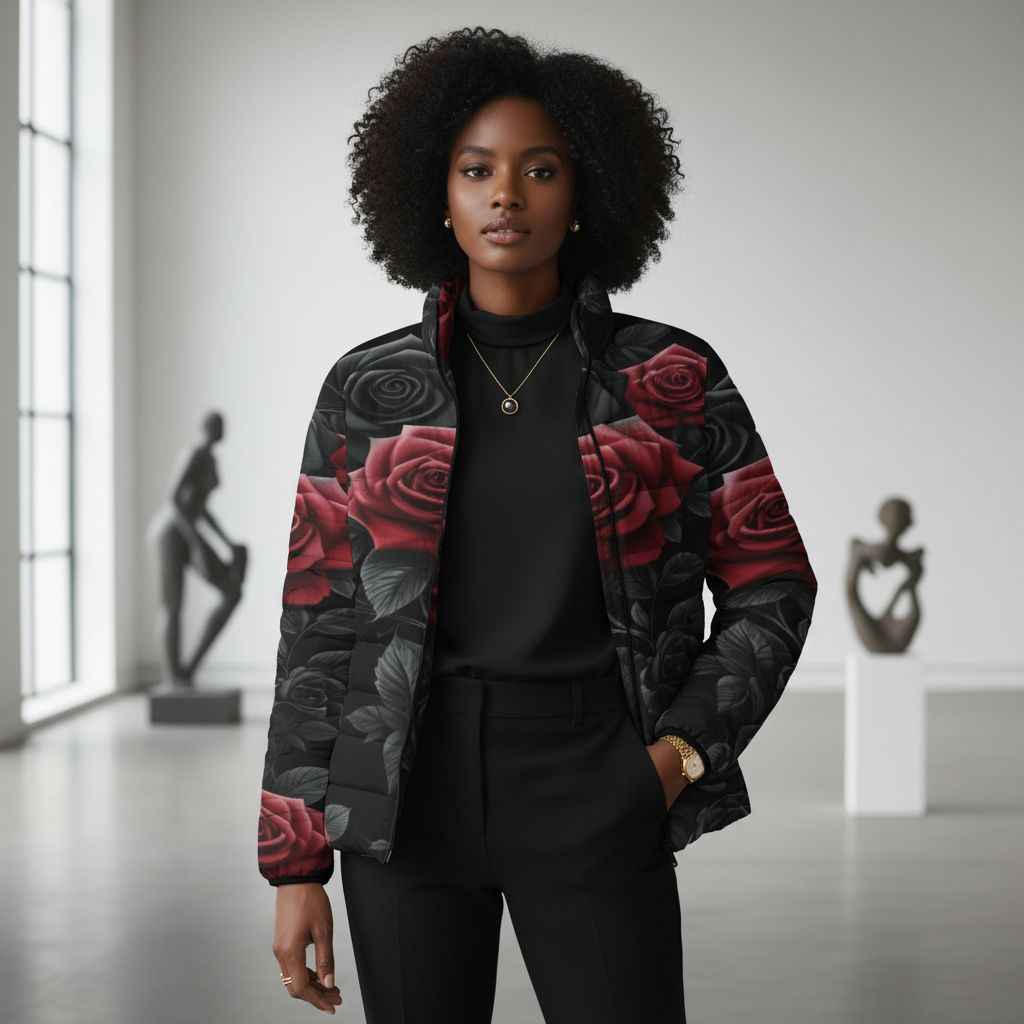 Discover the Versatility of the BlackRedRose Puffer Jacket - Rich and Rich Homeopportunities