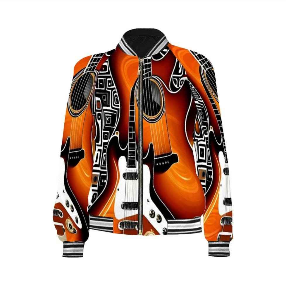 Rich and Rich Guitar Women's Jacket - Rich and Rich Homeopportunities